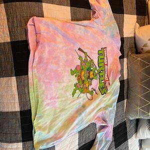 Brand new shirt, no tags. Teenage mutant ninja turtle shirt  tie dye shirt